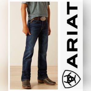 ARIAT B4 Relaxed Rolland Boot Cut Blue Jean Sz 8